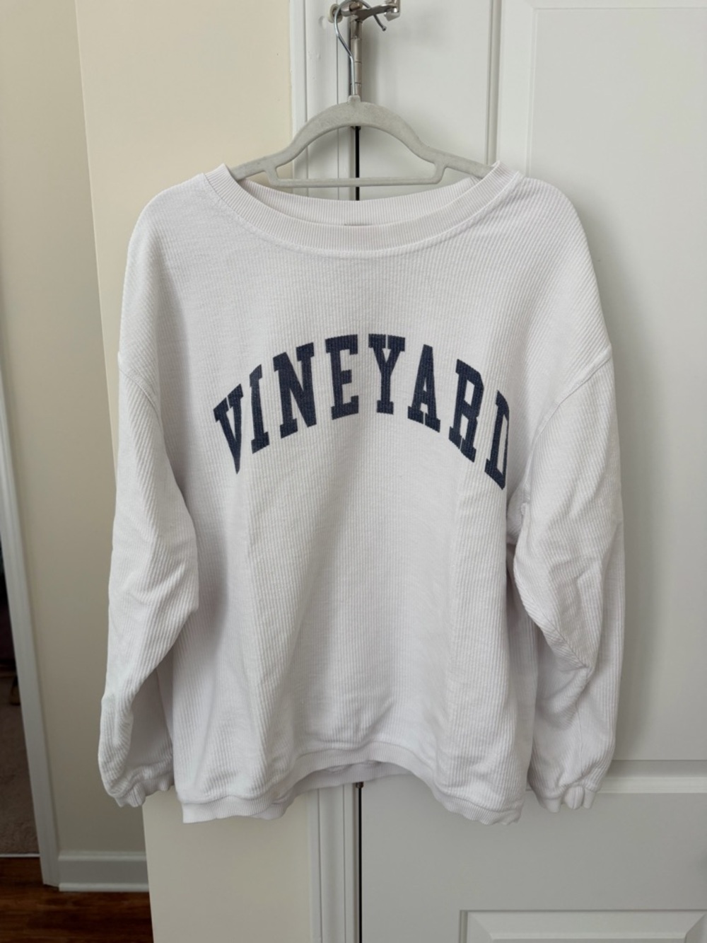 Martha’s Vineyard White Crewneck Sweatshirt